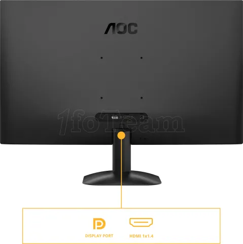 Photo de Ecran 27" AOC B3 Series Q27B35E Quad HD 100Hz (Noir)