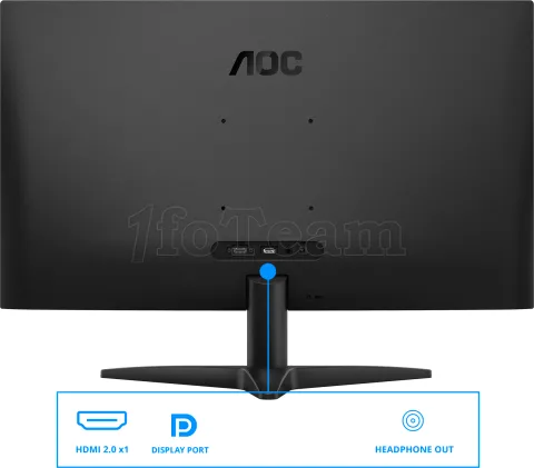 Photo de Ecran 27" AOC Basic B3 Q27B36X Quad HD 144Hz (Noir)