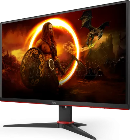 Photo de Ecran 27" AOC Gaming 27G2SPAE/BK Full HD (Noir) 165Hz