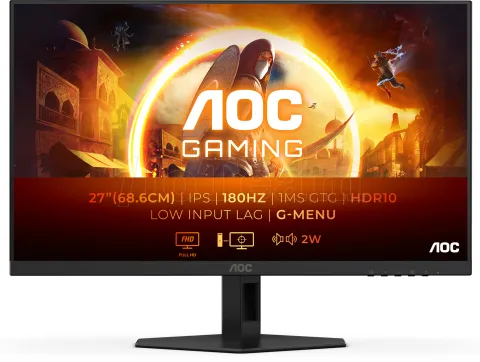 Photo de Ecran 27" AOC Gaming 27G4XE Full HD 180Hz (Noir)