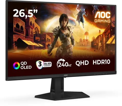 Photo de Ecran 27" AOC Gaming G4 Q27G41ZDF OLED Quad HD 240Hz (Noir)