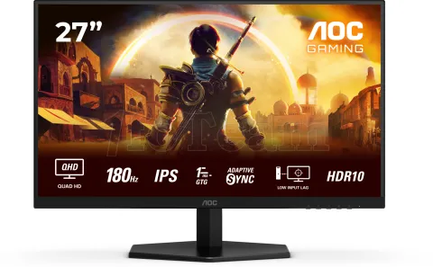Photo de Ecran 27" AOC Gaming Q27G42XE Quad HD 180Hz (Noir)