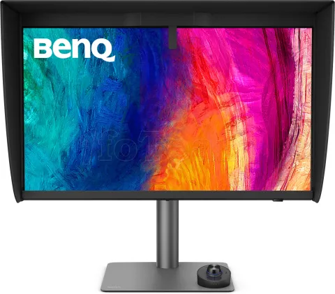 Photo de Ecran 27" BenQ DesignVue PD2770U 4K Ultra HD (Noir)