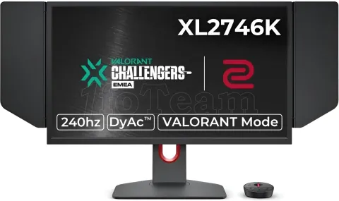 Photo de Ecran 27" BenQ Zowie XL2746K Full HD 240Hz (Noir)