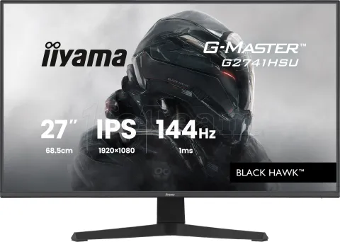 Photo de Ecran 27" Iiyama G-Master Black Hawk G2741HSU-B1 Full HD 144Hz (Noir)