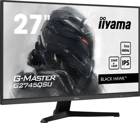 Photo de Ecran 27" Iiyama G-Master Black Hawk G2745QSU-B1 Quad HD (Noir) 100Hz