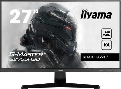 Photo de Ecran 27" Iiyama G-Master Black Hawk G2755HSU-B1 Full HD (Noir) 100hz