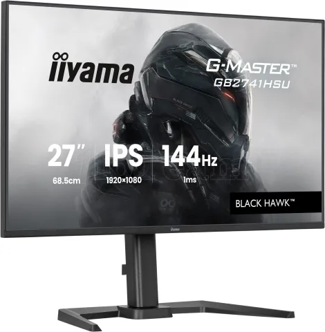 Photo de Ecran 27" Iiyama G-Master Black Hawk GB2741HSU-B1 Full HD 144Hz (Noir)