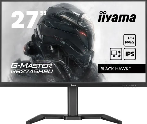 Photo de Ecran 27" Iiyama G-Master Black Hawk GB2745HSU-B1 Full HD (Noir) 100Hz