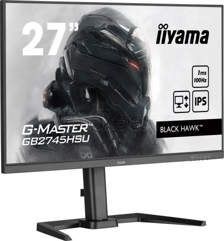 Photo de Ecran 27" Iiyama G-Master Black Hawk GB2745HSU-B1 Full HD (Noir) 100Hz