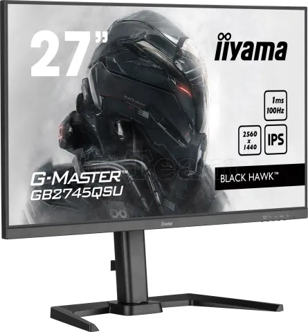 Photo de Ecran 27" Iiyama G-Master Black Hawk GB2745QSU-B1 Quad HD (Noir) 100Hz