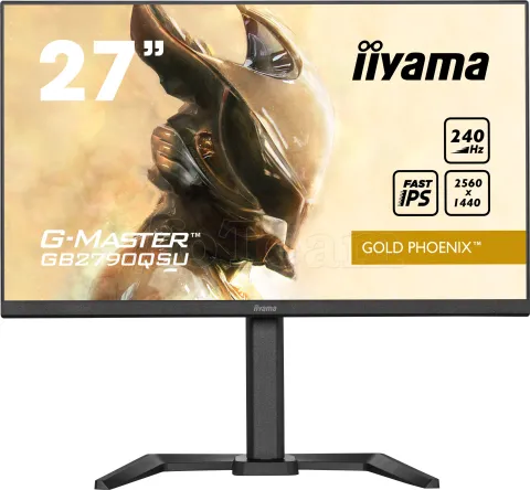 Photo de Ecran 27" Iiyama G-Master Gold Phoenix GB2790QSU-B5 Quad HD (Noir) 240Hz