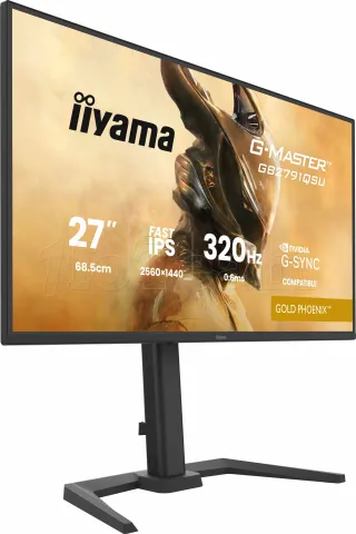 Photo de Ecran 27" Iiyama G-Master Gold Phoenix GB2791QSU-B1 Quad HD 320Hz (Noir)