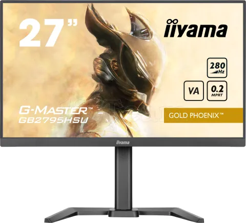Photo de Ecran 27" Iiyama G-Master Gold Phoenix GB2795HSU-B1 Full HD 280Hz (Noir)