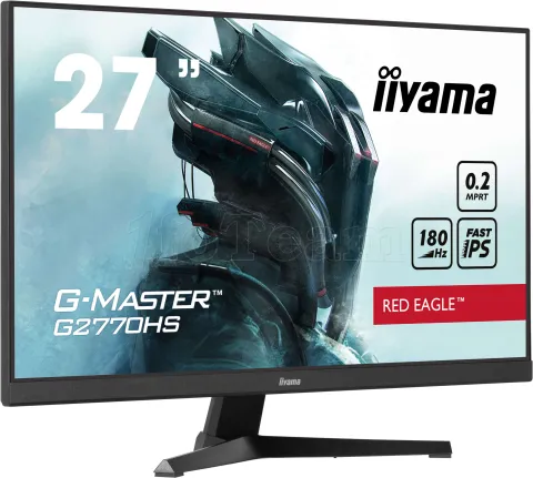 Photo de Ecran 27" Iiyama G-Master Red Eagle G2770HS-B1 Full HD 180Hz (Noir)