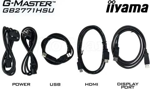 Photo de Ecran 27" Iiyama G-Master Red Eagle GB2771HSU-B1 Full HD 240Hz (Noir)