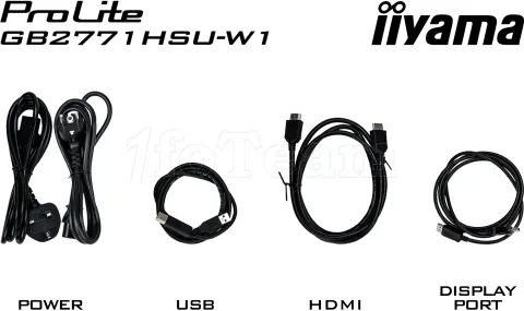 Photo de Ecran 27" Iiyama G-Master Red Eagle GB2771HSU-W1 Full HD 240Hz (Blanc)