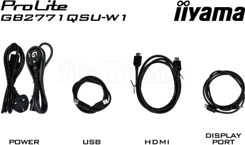 Photo de Ecran 27" Iiyama G-Master Red Eagle GB2771QSU-W1 Quad HD 200Hz (Noir)