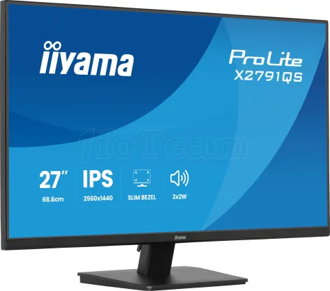Photo de Ecran 27" Iiyama Prolite X2791QS-B1 Quad HD (Noir)