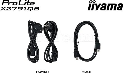 Photo de Ecran 27" Iiyama Prolite X2791QS-B1 Quad HD (Noir)