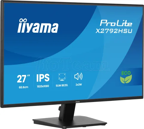 Photo de Ecran 27" Iiyama ProLite X2792HSU-B1 Full HD 120Hz (Noir)