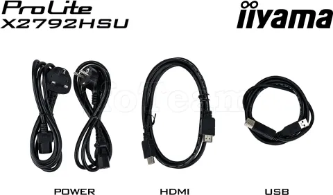 Photo de Ecran 27" Iiyama ProLite X2792HSU-B1 Full HD 120Hz (Noir)