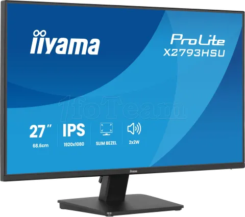 Photo de Ecran 27" Iiyama ProLite X2793HSU-B1 Full HD 120Hz (Noir)