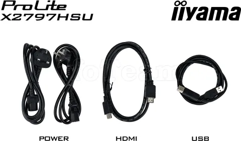 Photo de Ecran 27" Iiyama ProLite X2797HSU-B1 Full HD 120Hz (Noir)