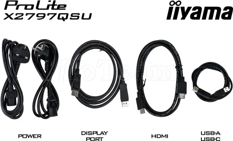 Photo de Ecran 27" Iiyama ProLite X2797QSU-B1 Quad HD (Noir)
