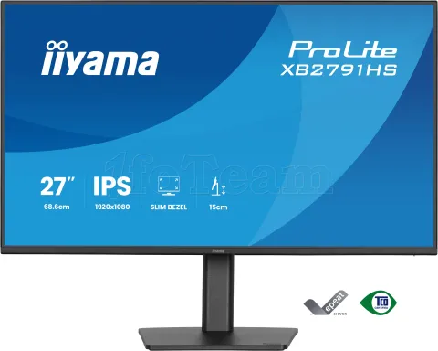 Photo de Ecran 27" Iiyama Prolite XB2791HS-B1 Full HD 120Hz (Noir)