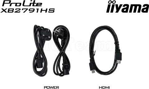 Photo de Ecran 27" Iiyama Prolite XB2791HS-B1 Full HD 120Hz (Noir)
