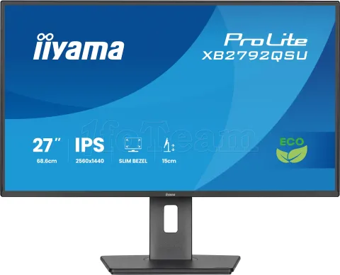Photo de Ecran 27" Iiyama ProLite XB2792QSU-B1 Quad HD 120Hz (Noir)
