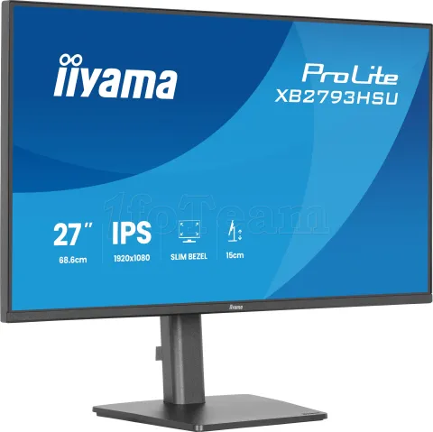 Photo de Ecran 27" Iiyama ProLite XB2793HSU-B1 Full HD 120Hz (Noir)