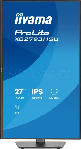Photo de Ecran 27" Iiyama ProLite XB2793HSU-B1 Full HD 120Hz (Noir)