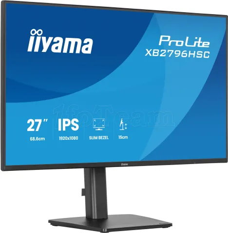Photo de Ecran 27" Iiyama ProLite XB2796HSC-B1 Full HD 144Hz  (Noir)