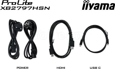 Photo de Ecran 27" Iiyama ProLite XB2797HSN-B1 Full HD (Noir)