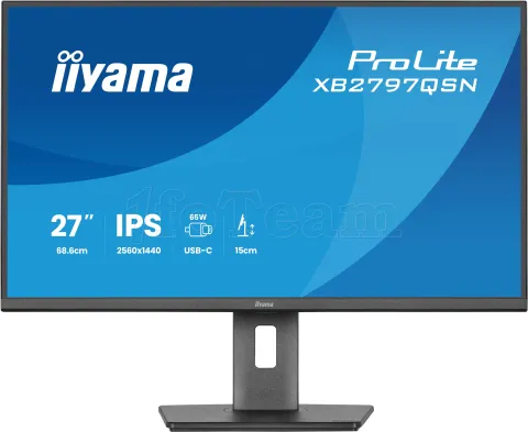 Photo de Ecran 27" Iiyama ProLite XB2797QSN-B1 Quad HD (Noir)