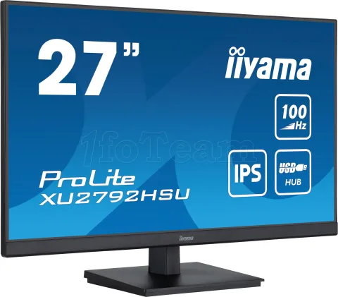 Photo de Ecran 27" Iiyama ProLite XU2792HSU-B6 Full HD (Noir) 100Hz