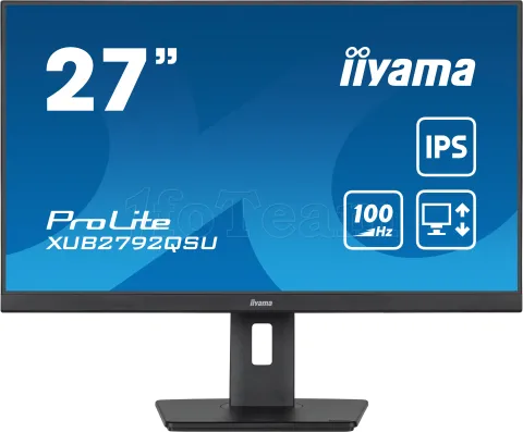 Photo de Ecran 27" Iiyama ProLite XUB2792QSU-B6 Quad HD (Noir) 100Hz