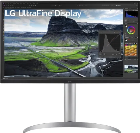 Photo de Ecran 27" LG UltraFine 27UQ850V-W 4K Ultra HD (Noir/Argent)