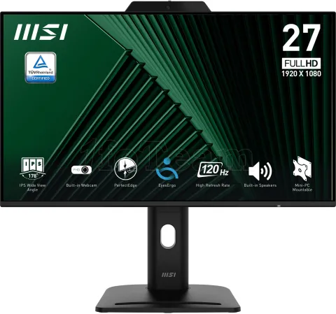 Photo de Ecran 27" MSI Pro MP272PMG Full HD 120Hz (Noir)