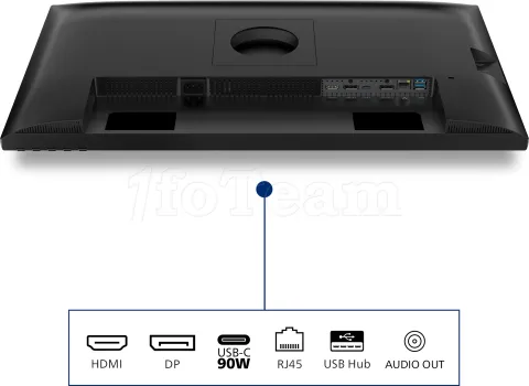 Photo de Ecran 27" Philips 3000 27B2U3601 Quad HD 120Hz (Noir)