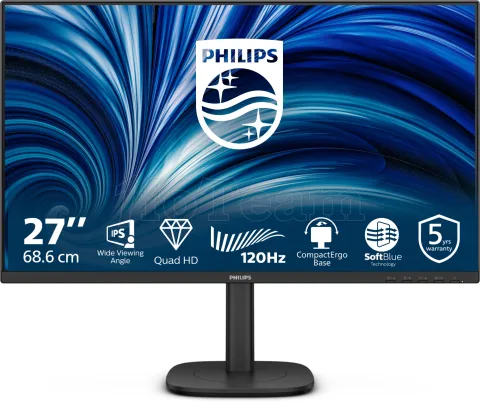 Photo de Ecran 27" Philips Business Monitor 27B2N3500J Quad HD 120Hz (Noir)