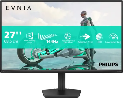 Photo de Ecran 27" Philips Evnia 27M2N3200NF Full HD 144Hz (Noir)