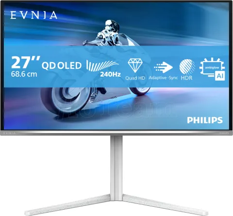 Photo de Ecran 27" Philips Evnia 6000 27M2N6501L OLED Quad HD 240Hz (Noir)