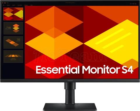 Photo de Ecran 27" Samsung Essential S4 S40GDS Full HD 100Hz (Noir)