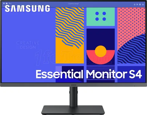 Photo de Ecran 27" Samsung Essential S4 S43GC Full HD 100Hz (Noir)