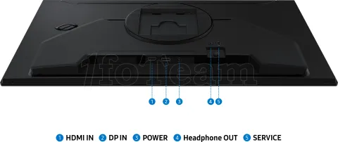 Photo de Ecran 27" Samsung Odyssey G4 G40H Full HD 300Hz (Noir)