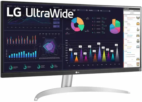 Photo de Ecran 29" LG 29WQ600-W Ultra Wide Full HD (Blanc)