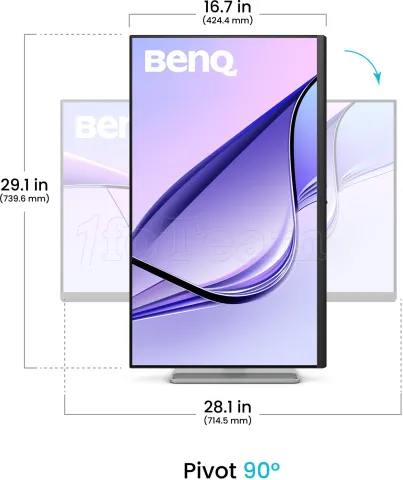 Photo de Ecran 32" BenQ MA320U 4K Ultra HD (Argent)